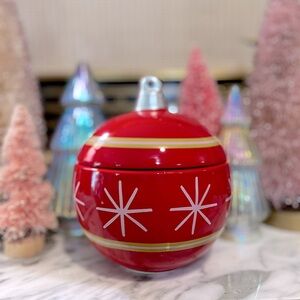 ✨NEW❄️Target Bullseye Playground 2024 Red Ornament Jar❤️